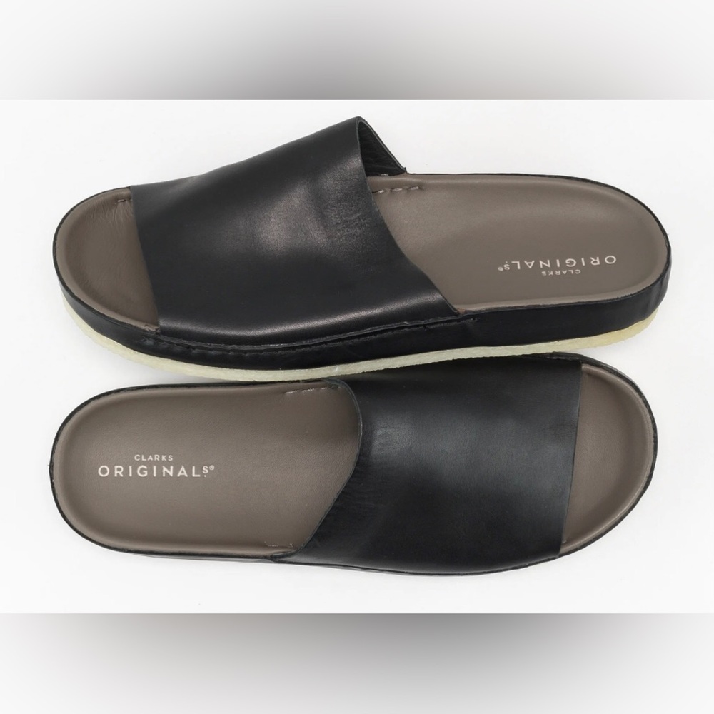 Clark’s Original Leather Slide - Picture 2 of 8